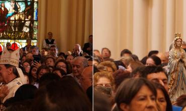En una concurridísima ceremonia fue elevado el templo de Lourdes a Basíilca Menor