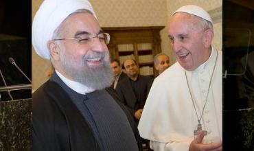 Hasán Rouhaní pidió al Papa que rezara por él