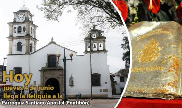 Hoy jueves 4 de junio finaliza la “Visita de la Reliquia de San Juan Pablo II” (su sangre) en Colombia.