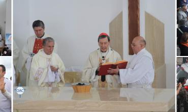 La comunidad parroquial de Santa María del Prado al fin ve la consagración de su templo