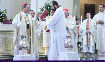El presbiterio bogotano celebra la Misa Crismal
