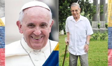 El Papa se reencuentra con su amigo el padre 'Paquito'