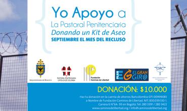 Campaña: Yo apoyo a la pastoral penitenciaria