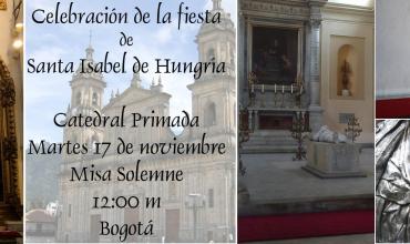 Santa Isabel de Hungría, patrona de la arquidiócesis de Bogotá