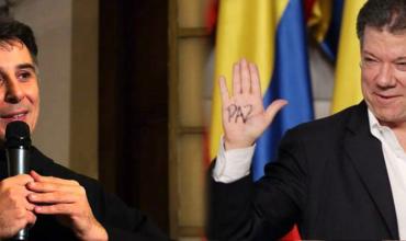 La comunidad franciscana otorga el premio Lámpara de la Paz al presidente Santos