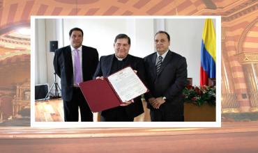 Reconocimiento a la Iglesia a través de la obra de monseñor Gabriel Londoño Sepúlveda