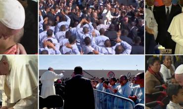 El Papa con los descartados de la sociedad: enfermos terminales y los presos