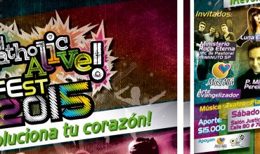 Lanzamiento del primer  festival Católico, CATHOLIC ALIVE FEST