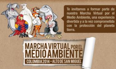 Marcha virtual por el medio ambiente