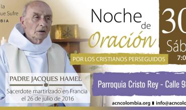 La oración nos une, acompañemos la Pascua del padre Jacques Hamel