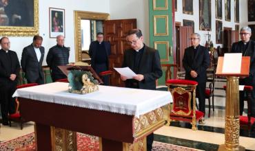 Juramento de Fidelidad y Profesión de Fe de monseñor Germán Humberto Barbosa Mora