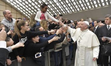 Papa Francisco en audiencia