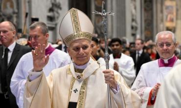 Nuevo báculo pastoral para el papa León XIV