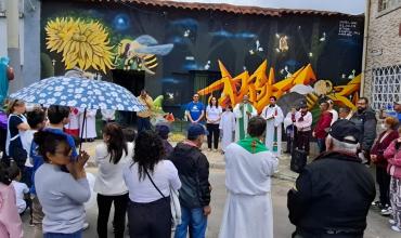 La misericordia toma forma de hogar y acogida en San Bernardo, un territorio herido en el corazón de la capital.