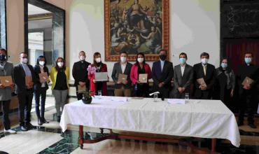 Acto de entrega 'frutos de la Maratón ¡Porque la Fe es Acción!' 