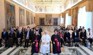 El papa León se encuentra con la Comisión Pontificia para la Protección de Menores (@Vatican Media)