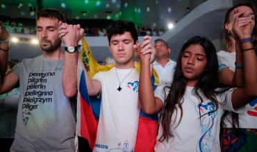 Más de 2 mil jóvenes colombianos se preparan para encontrarse con el Papa