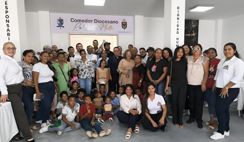 Comedor diocesano Diócesis de Riohacha- Apoyo CCCB 
